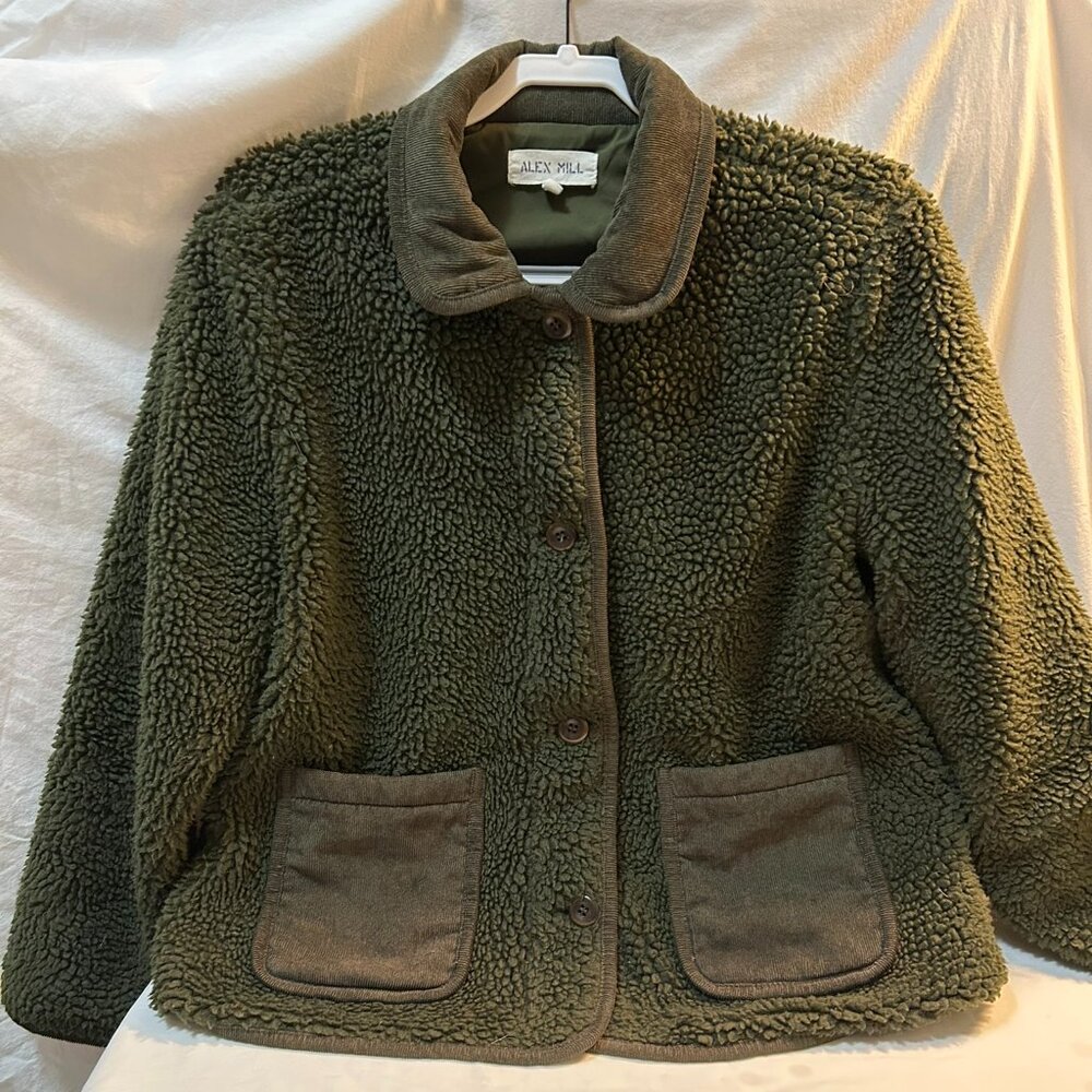 Alex Mill Sherpa Fleece Work Jacket